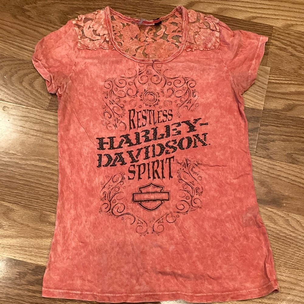 Harley-Davidson ladies pink T-shirt